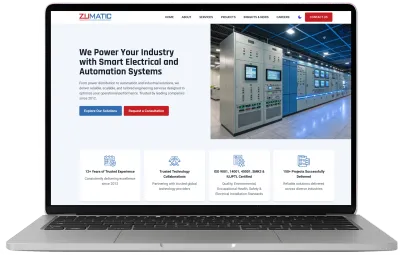 Studi Kasus Redesign Website PT Zumatic Saka Persada