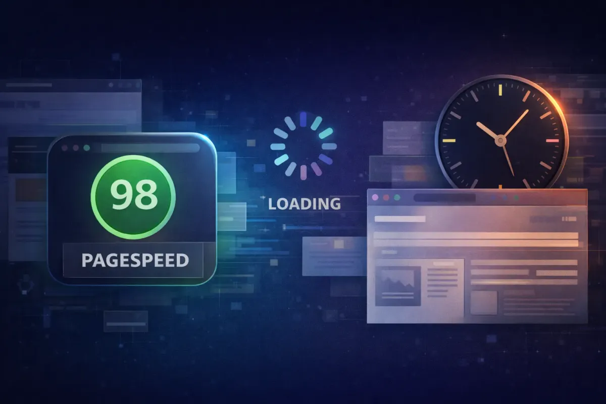 Why a website can feel slow even when PageSpeed is green