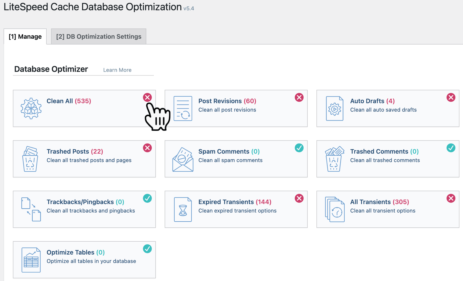 database optimization